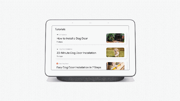 How-to Markup of how to install a dog door