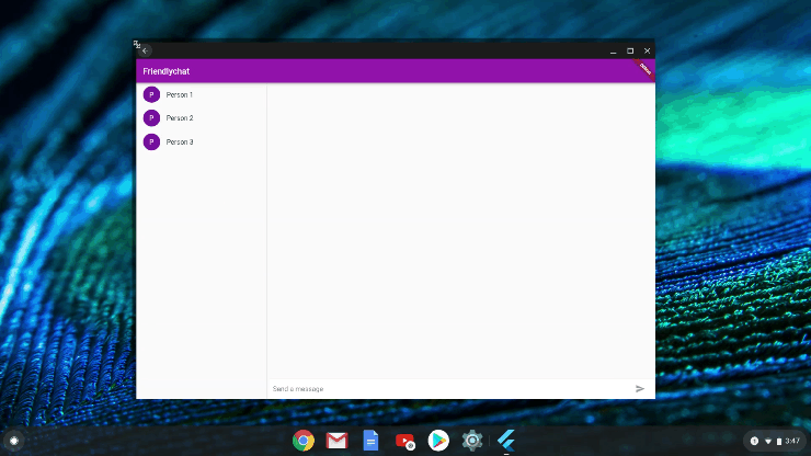 The Chrome OS best practices sample in action
