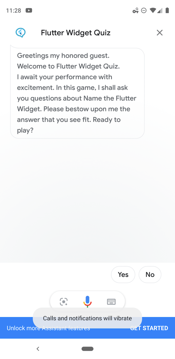 Flutter Widget Quiz